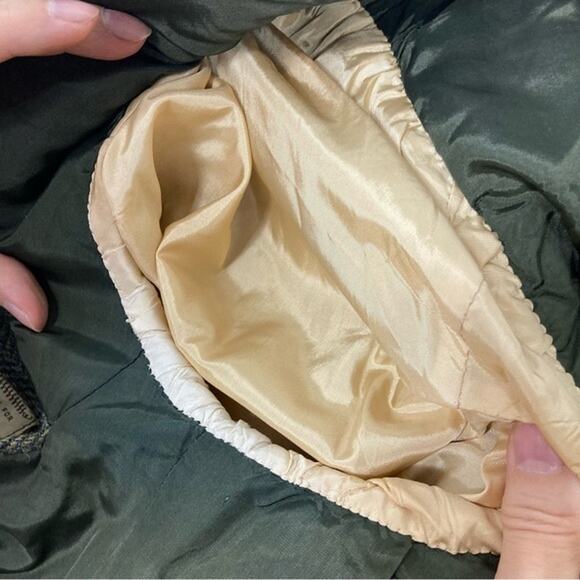 Vintage 60s HART SCHAFFNER & MARX Blazer Jacket Chest 47” Brown Herringbone Wool - Picture 9 of 16